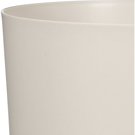 Pot de fleurs rond - DEROMA - 236 - 13 L - Ø 29 cm - Beige