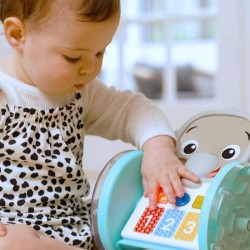 BABY EINSTEIN EARL l'éléphant Jouet d'éveil a roulettes interactif