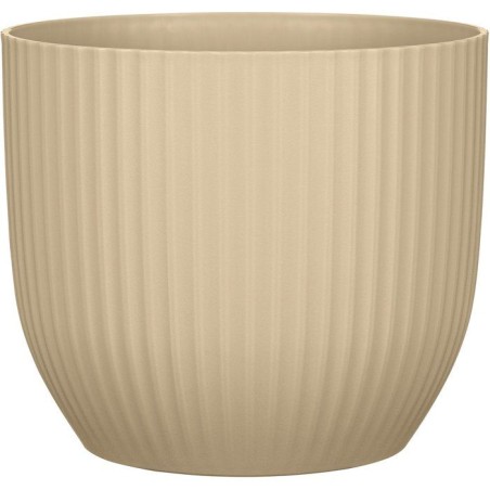Pot de fleurs rond - DEROMA - 231 - 7 L - Ø 24 cm - Marron