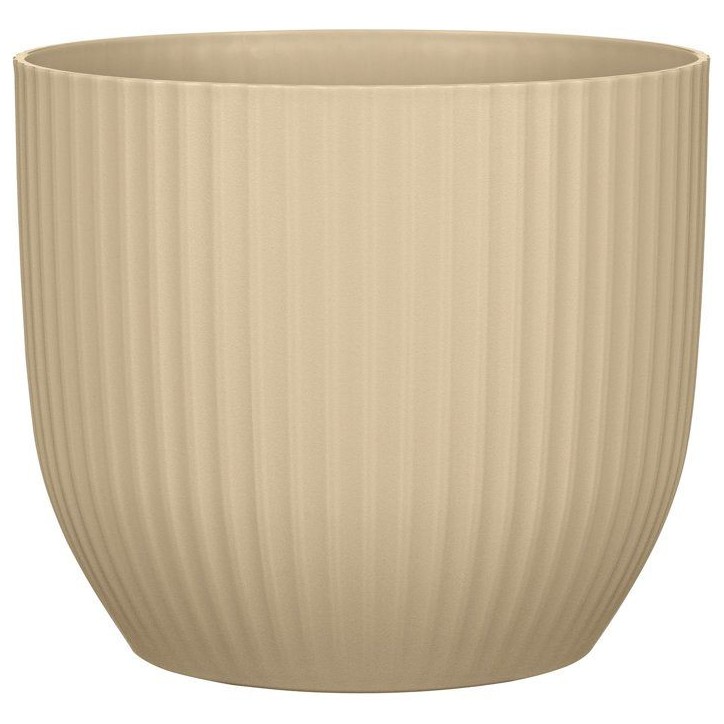 Pot de fleurs rond - DEROMA - 231 - 10 L - Ø 27 cm - Marron Pot de fleurs rond - DEROMA - 231 - 10 L - Ø 27 cm - Marron