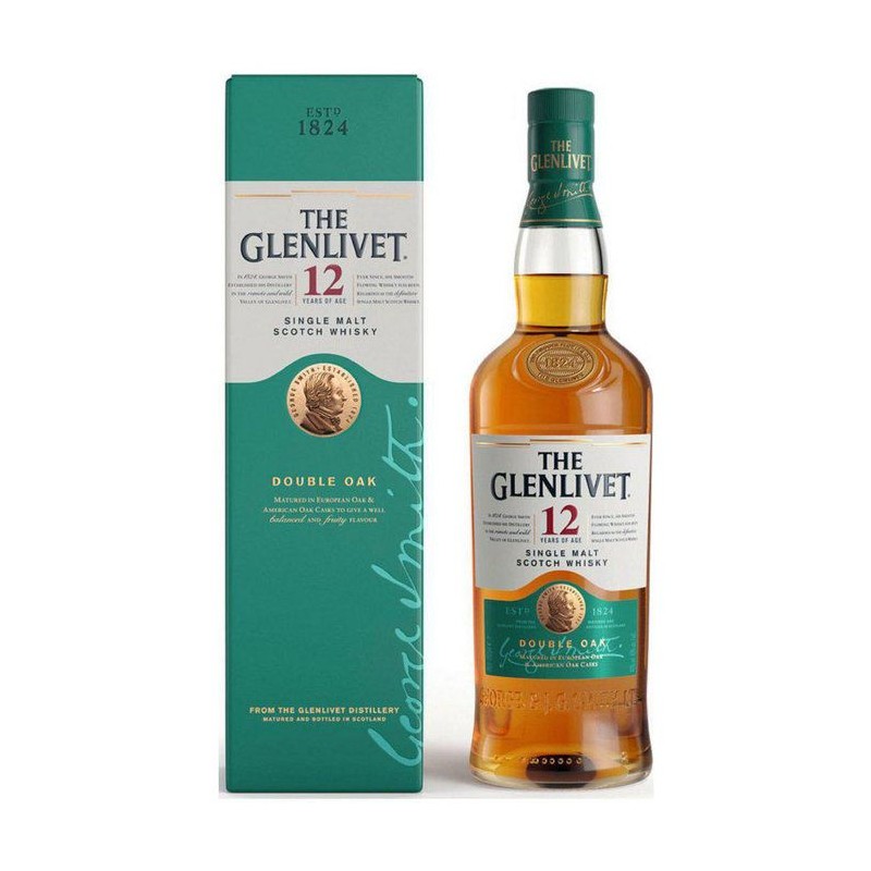 The Glenlivet - 12 ans - Whisky Ecossais Single Malt - 40,0 % Vol. - 7