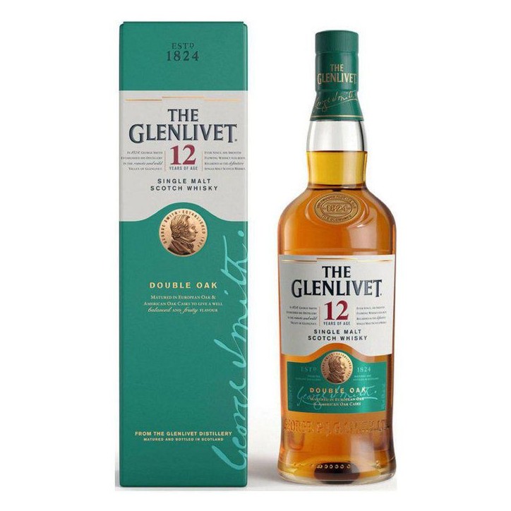 The Glenlivet - 12 ans - Whisky Ecossais Single Malt - 40,0 % Vol. - 70cl