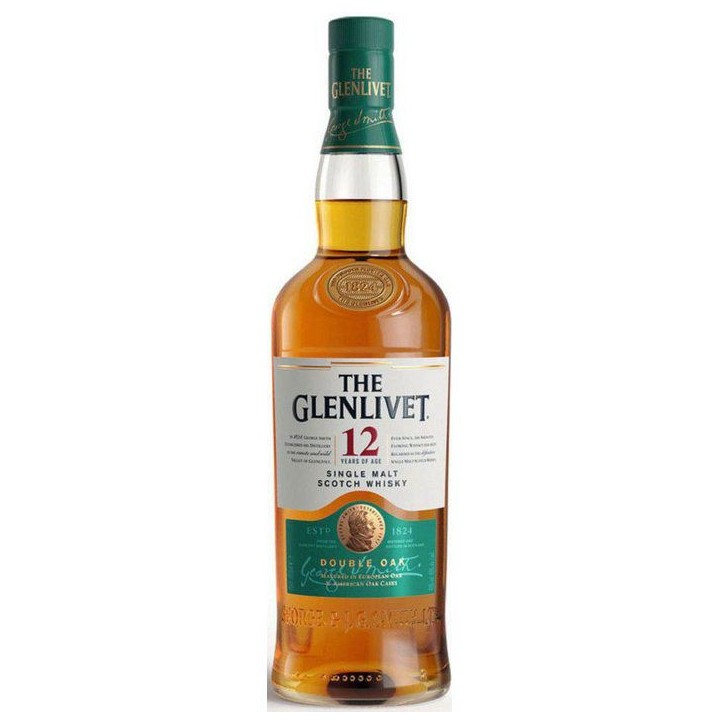 The Glenlivet - 12 ans - Whisky Ecossais Single Malt - 40,0 % Vol. - 70cl