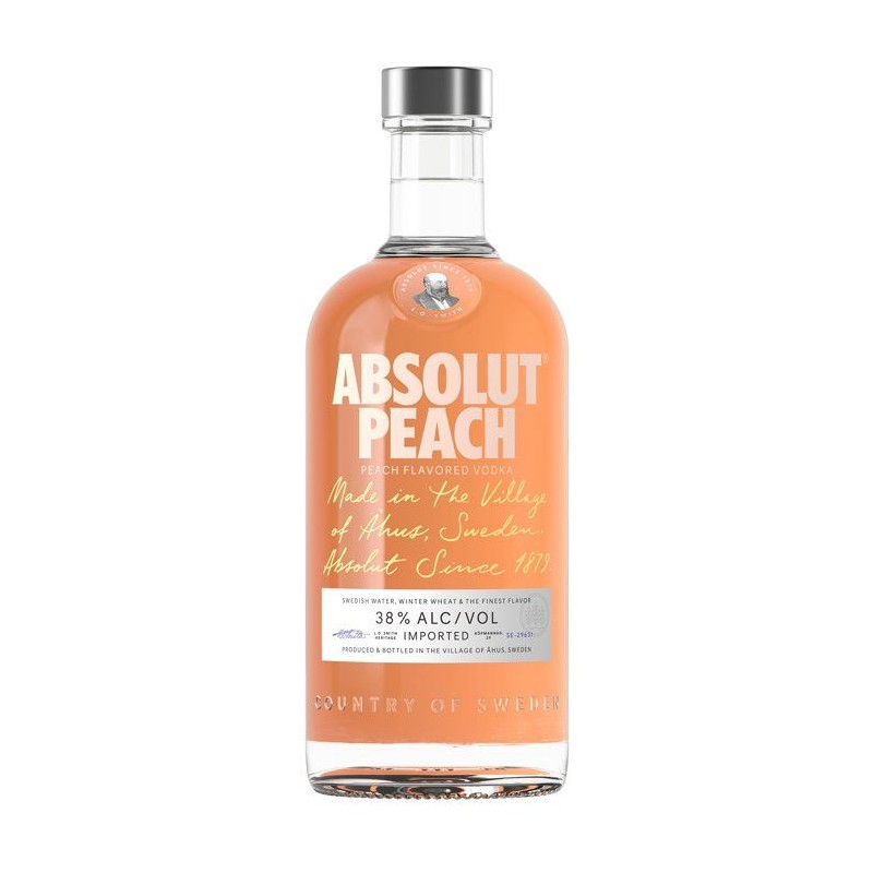 Absolut - Peche - Vodka aromatisée - 38,0 % Vol. - 70cl