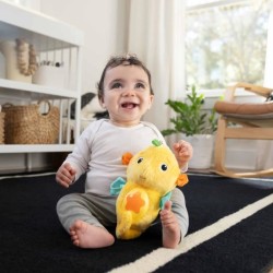 BABY EINSTEIN Veilleuse bébé, Doudou hippocampejaune, réponds au pl