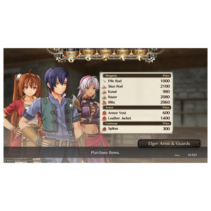Trails in the Sky 1st Chapter - Jeu PS5 Trails in the Sky 1st Chapter - Jeu PS5