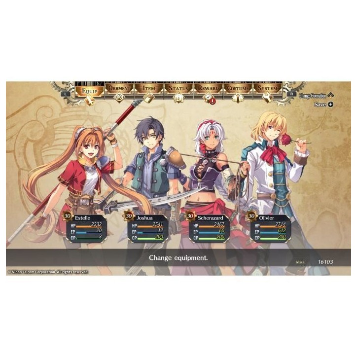 Trails in the Sky 1st Chapter - Jeu Nintendo Switch Trails in the Sky 1st Chapter - Jeu Nintendo Switch