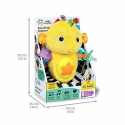BABY EINSTEIN Veilleuse bébé, Doudou hippocampejaune, réponds au pl