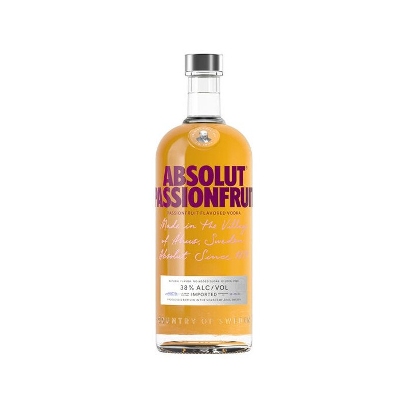 Absolut - Passionfruit - Vodka aromatisée - 38,0 % Vol. - 70cl