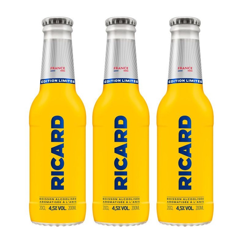 Ricard - Boisson alcoolisée aromatisée a l'anis - Bouteille - 4,5 %