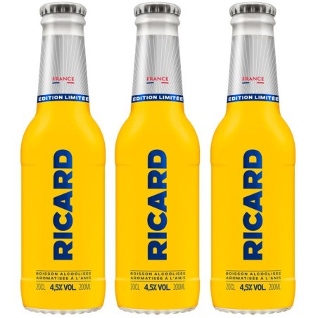 Ricard - Boisson alcoolisée aromatisée a l'anis - Bouteille - 4,5 %