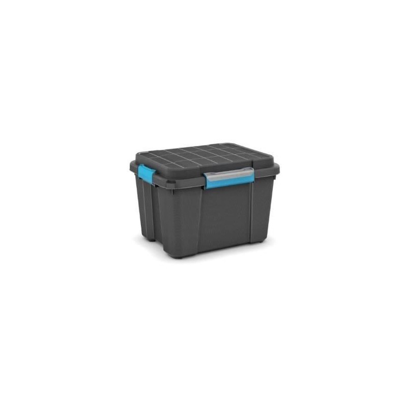 KIS | SCUBA BOX M 45 L, Rangement, Noir, 49,5 x 39 x 34 cm