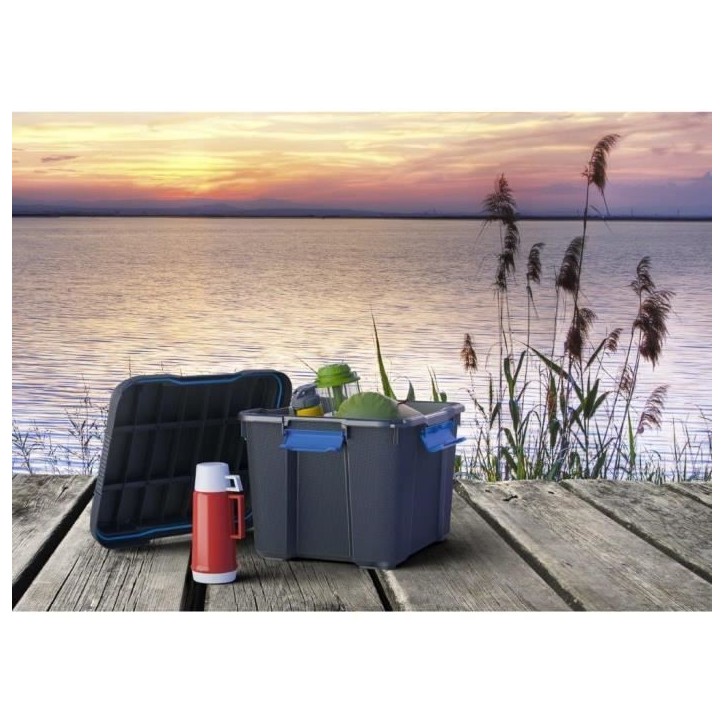 KIS | SCUBA BOX M 45 L, Rangement, Noir, 49,5 x 39 x 34 cm KIS | SCUBA BOX M 45 L, Rangement, Noir, 49,5 x 39 x 34 cm