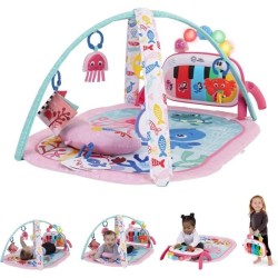BABY EINSTEIN Tapis de sol éveil bébé fille évolutif 4-en-1 -Kicki