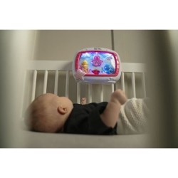 BABY EINSTEIN Veilleuse bébé -Reves marins rose- Réglage 25 min lum