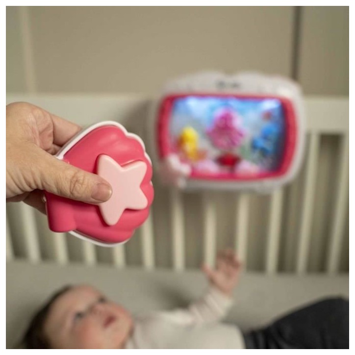 BABY EINSTEIN Veilleuse bébé -Reves marins rose- Réglage 25 min lumiere, son, musique ou bruit de l'océan apaisantes, télé BABY EINSTEIN Veilleuse bébé -Reves marins rose- Réglage 25 min lumiere, son, musique ou bruit de l'océan apaisantes, télé