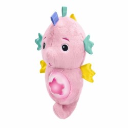BABY EINSTEIN Veilleuse bébé, Doudou hippocampe rose, réponds au pl