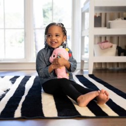 BABY EINSTEIN Veilleuse bébé, Doudou hippocampe rose, réponds au pl