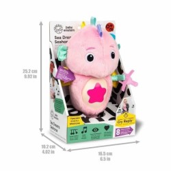 BABY EINSTEIN Veilleuse bébé, Doudou hippocampe rose, réponds au pl