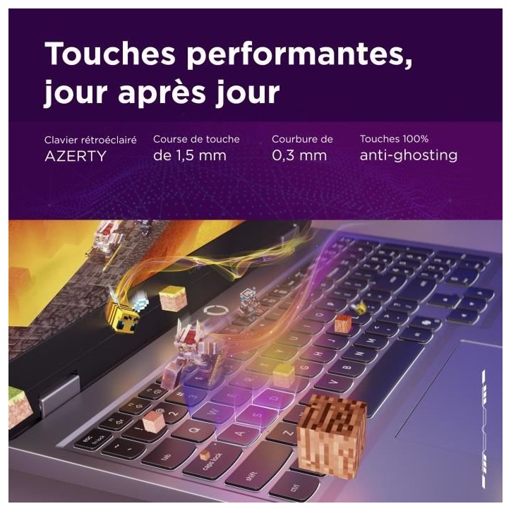 PC portable Gamer LENOVO LOQ 15IRX10 | Sans Windows - 15'' FHD 144hz - Core i7-13700HX - RTX 5060 100W - RAM 16 Go - SSD 512 Go PC portable Gamer LENOVO LOQ 15IRX10 | Sans Windows - 15'' FHD 144hz - Core i7-13700HX - RTX 5060 100W - RAM 16 Go - SSD 512 Go