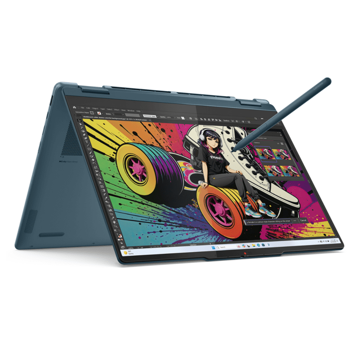 PC Portable LENOVO Yoga 7 2-in-1 14AKP10 | Windows 11 - 14'' OLED Tactile - Ryzen 7 AI 350 - Copilot+ - 16 Go - 512 Go - AZERTY PC Portable LENOVO Yoga 7 2-in-1 14AKP10 | Windows 11 - 14'' OLED Tactile - Ryzen 7 AI 350 - Copilot+ - 16 Go - 512 Go - AZERTY