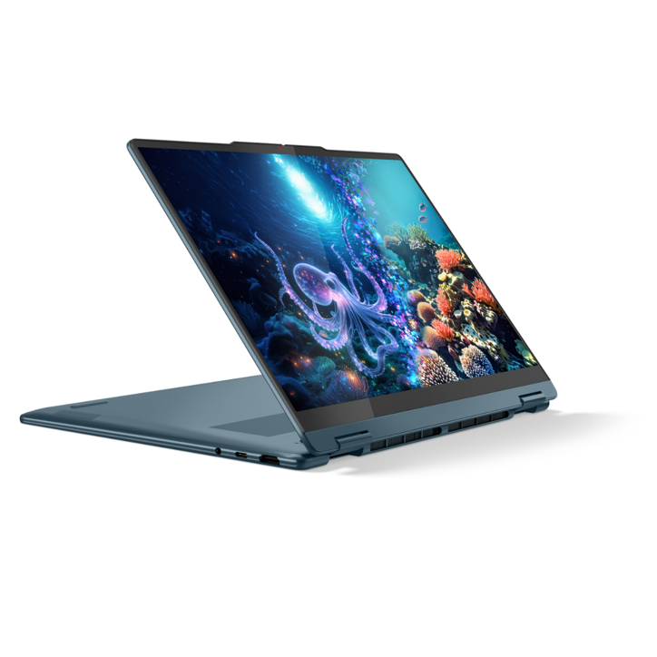 PC Portable LENOVO Yoga 7 2-in-1 14AKP10 | Windows 11 - 14'' OLED Tactile - Ryzen 7 AI 350 - Copilot+ - 16 Go - 512 Go - AZERTY PC Portable LENOVO Yoga 7 2-in-1 14AKP10 | Windows 11 - 14'' OLED Tactile - Ryzen 7 AI 350 - Copilot+ - 16 Go - 512 Go - AZERTY
