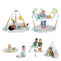 INGENUITY Aire jeux a rebonds bébé 6-en-1 évolutif : cadeau Noel Ta