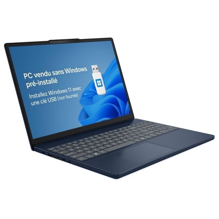 PC portable LENOVO IdeaPad Slim 3 16IRH10 | Sans Windows - 16'' WUXGA IPS - Core i7-13620H - RAM 24 Go - SSD 1 To - AZERTY PC portable LENOVO IdeaPad Slim 3 16IRH10 | Sans Windows - 16'' WUXGA IPS - Core i7-13620H - RAM 24 Go - SSD 1 To - AZERTY