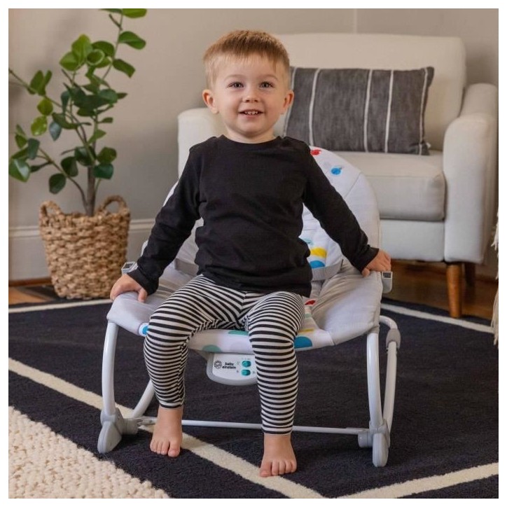 BABY EINSTEIN DEAN Transat bébé balancelle électrique évolutif 3-en-1, Melodies et vibrations, 3 Positions, arche amovible 0 BABY EINSTEIN DEAN Transat bébé balancelle électrique évolutif 3-en-1, Melodies et vibrations, 3 Positions, arche amovible 0