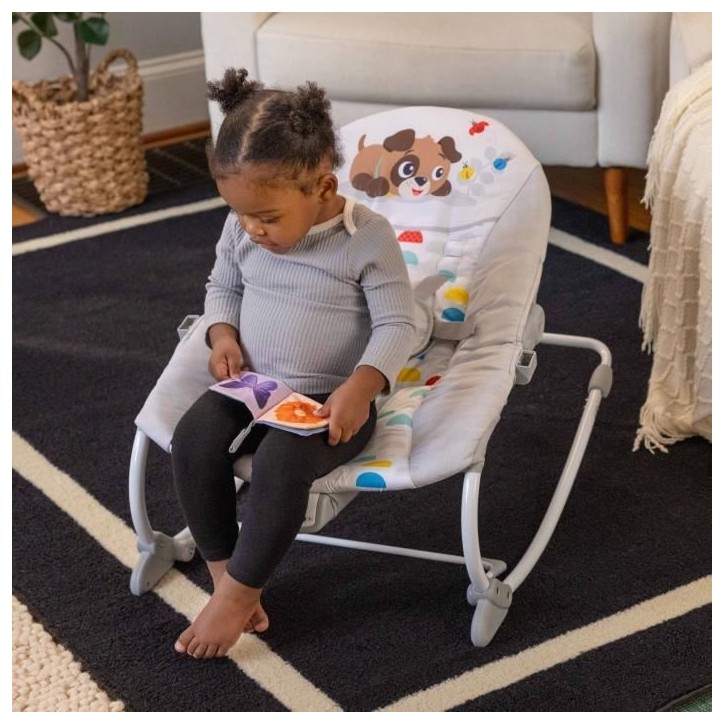 BABY EINSTEIN DEAN Transat bébé balancelle électrique évolutif 3-en-1, Melodies et vibrations, 3 Positions, arche amovible 0 BABY EINSTEIN DEAN Transat bébé balancelle électrique évolutif 3-en-1, Melodies et vibrations, 3 Positions, arche amovible 0