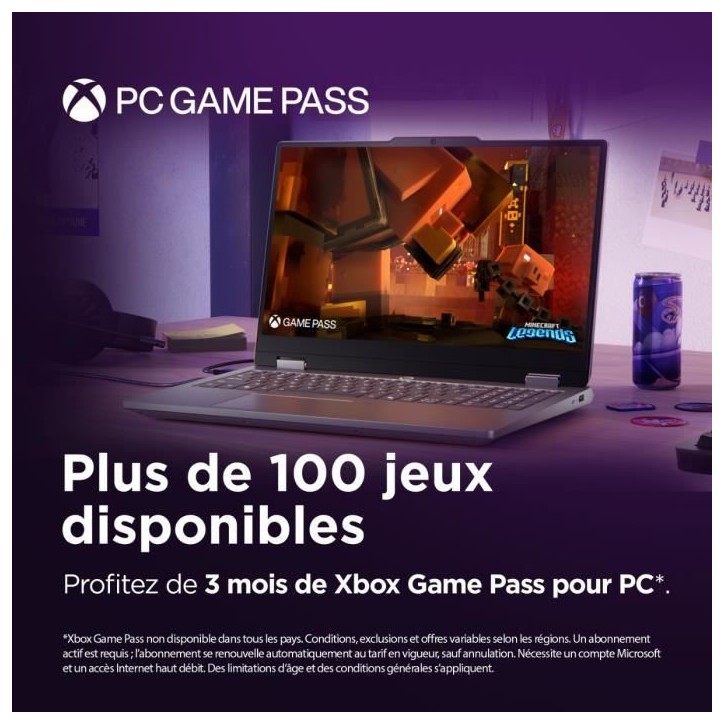 PC Portable Gamer LENOVO LOQ Essential 15IRX11 | Sans Windows - 15,6'' FHD 144hz - Core i5-13450HX - RTX5050 - RAM 16Go - SSD 51 PC Portable Gamer LENOVO LOQ Essential 15IRX11 | Sans Windows - 15,6'' FHD 144hz - Core i5-13450HX - RTX5050 - RAM 16Go - SSD 51