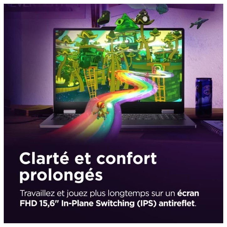 PC Portable Gamer LENOVO LOQ Essential 15IRX11 | Sans Windows - 15,6'' FHD 144hz - Core i5-13450HX - RTX5050 - RAM 16Go - SSD 51 PC Portable Gamer LENOVO LOQ Essential 15IRX11 | Sans Windows - 15,6'' FHD 144hz - Core i5-13450HX - RTX5050 - RAM 16Go - SSD 51
