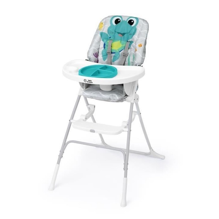 BABY EINSTEIN NEPTUNE Chaise haute bébé de 6 mois a 3 ans inclus: tapis d'eau, assiette sécurisé, tablette et poche de range BABY EINSTEIN NEPTUNE Chaise haute bébé de 6 mois a 3 ans inclus: tapis d'eau, assiette sécurisé, tablette et poche de range