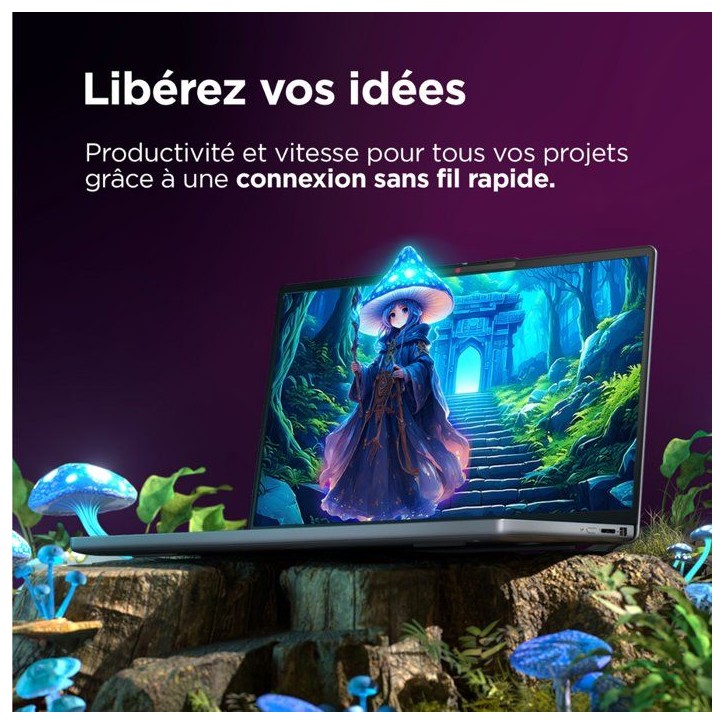 PC portable LENOVO IdeaPad Slim 5 14IMH10 | Sans Windows - 14 WUXGA OLED - Core Ultra 5 135H - RAM 16 Go - SSD 512 Go - AZERTY PC portable LENOVO IdeaPad Slim 5 14IMH10 | Sans Windows - 14 WUXGA OLED - Core Ultra 5 135H - RAM 16 Go - SSD 512 Go - AZERTY