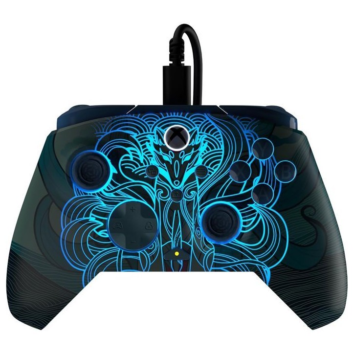 Manette de jeu - Xbox - Rematch Advanced - Filaire - Blue Kitsune - Compatible PC - Turtle Beach