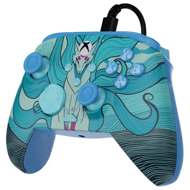 Manette de jeu - Xbox - Rematch Advanced - Filaire - Blue Kitsune - Compatible PC - Turtle Beach