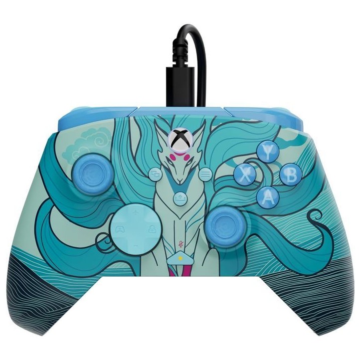 Manette de jeu - Xbox - Rematch Advanced - Filaire - Blue Kitsune - Compatible PC - Turtle Beach