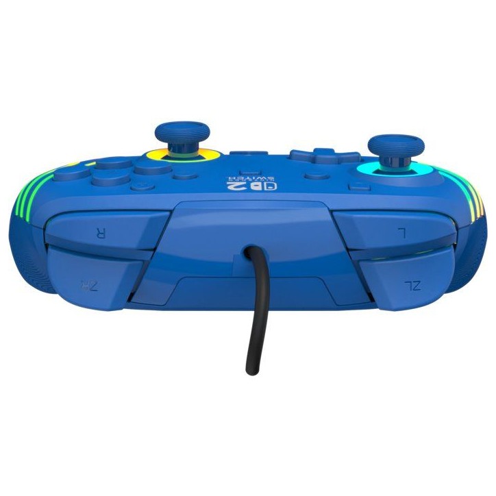 Manette Gaming filaire RGB - TURTLE BEACH - Afterglow Wave pour Nintendo Switch 2 - Bleu Manette Gaming filaire RGB - TURTLE BEACH - Afterglow Wave pour Nintendo Switch 2 - Bleu