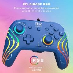 Manette Gaming filaire RGB - TURTLE BEACH - Afterglow Wave pour Ninten
