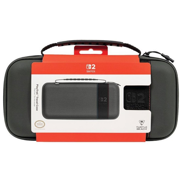 Etui de voyage -TURTLE BEACH - PlayTrek - Pour Nintendo Switch 2 - Gris Anthracite Etui de voyage -TURTLE BEACH - PlayTrek - Pour Nintendo Switch 2 - Gris Anthracite
