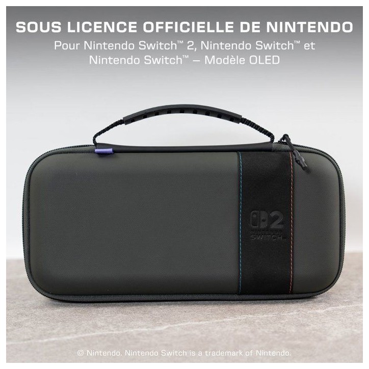 Etui de voyage -TURTLE BEACH - PlayTrek - Pour Nintendo Switch 2 - Gris Anthracite Etui de voyage -TURTLE BEACH - PlayTrek - Pour Nintendo Switch 2 - Gris Anthracite