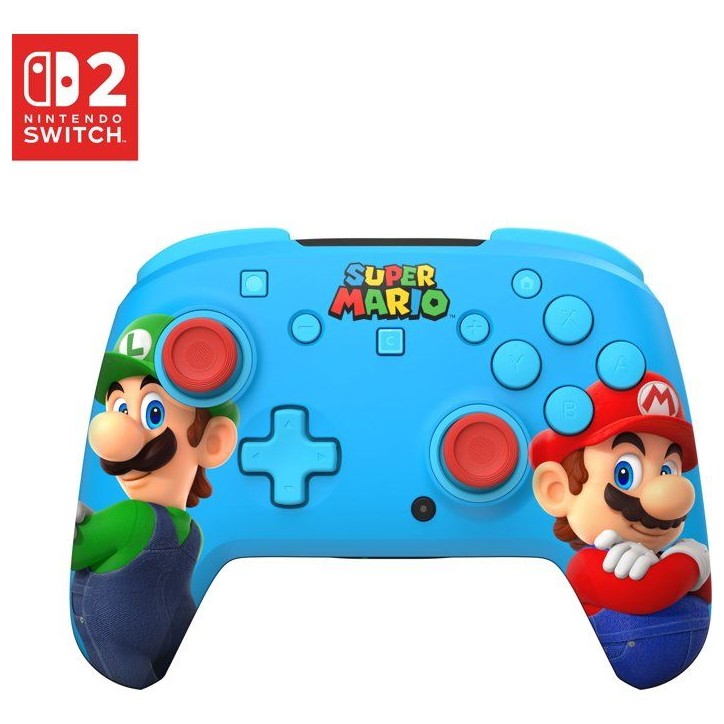 Manette gaming - TURTLE BEACH - Nintendo Switch 2 - Rematch - Sans fil - Mario & Luigi Manette gaming - TURTLE BEACH - Nintendo Switch 2 - Rematch - Sans fil - Mario & Luigi
