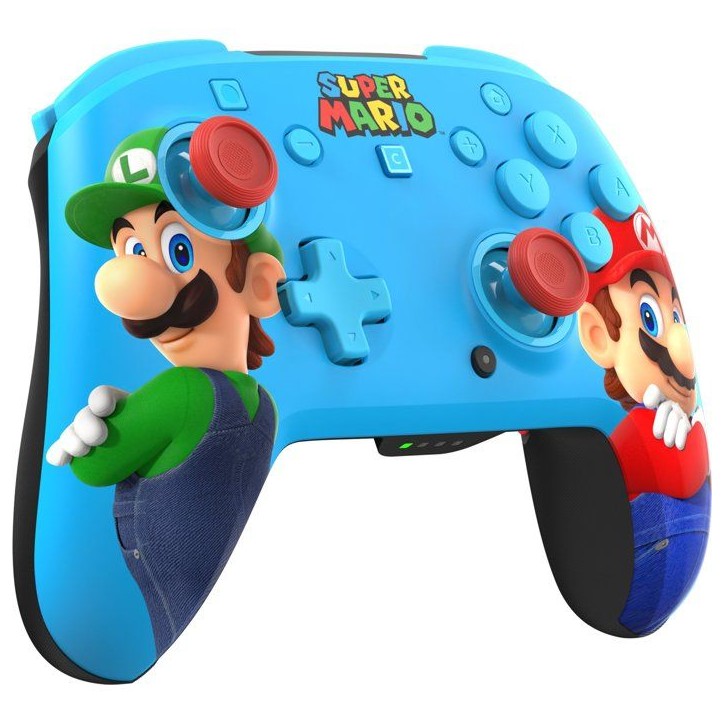 Manette gaming - TURTLE BEACH - Nintendo Switch 2 - Rematch - Sans fil - Mario & Luigi Manette gaming - TURTLE BEACH - Nintendo Switch 2 - Rematch - Sans fil - Mario & Luigi