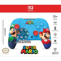 Manette gaming - TURTLE BEACH - Nintendo Switch 2 - Rematch - Sans fil
