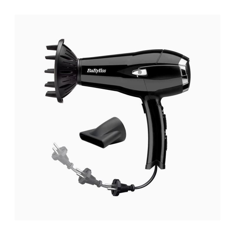 Seche-cheveux Babyliss D374DE Cordkeeper 2000 avec technologie Ionique Seche-cheveux Babyliss D374DE Cordkeeper 2000 avec technologie Ionique