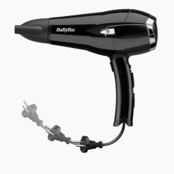 Seche-cheveux Babyliss D374DE Cordkeeper 2000 avec technologie Ionique