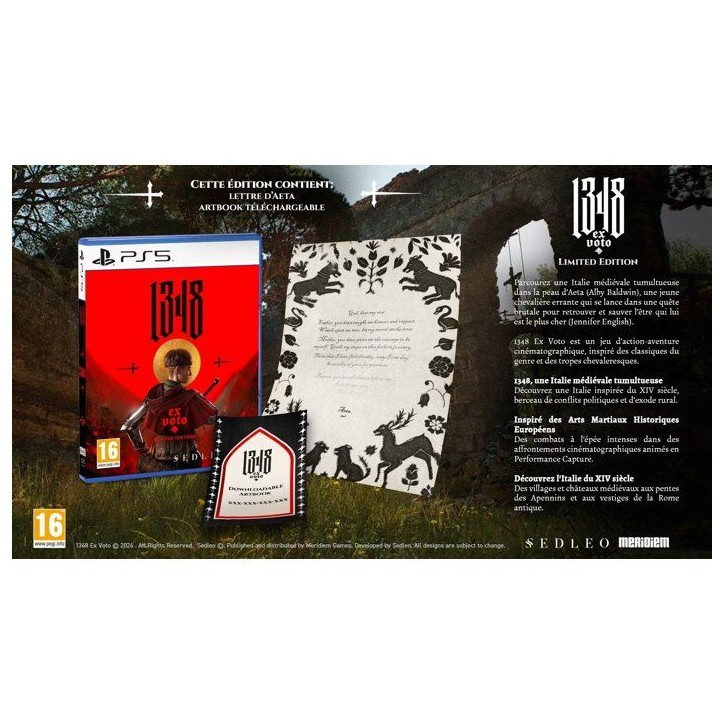 1348 Ex Voto - Edition Limitée - Jeu PS5 1348 Ex Voto - Edition Limitée - Jeu PS5
