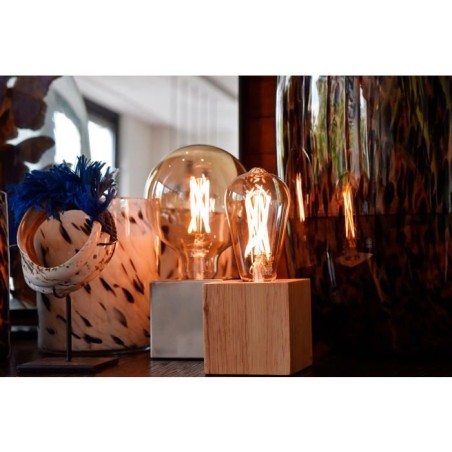 Ampoules connectées Calex Edison LED Filament connectée ST64 ambrée E27