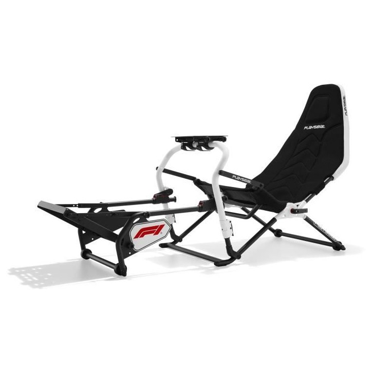 Cockpit SimRacing pliant - PLAYSEAT Challenge DD - F1 Edition - Blanc et noir