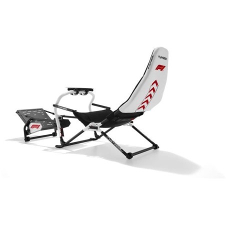 Cockpit SimRacing pliant - PLAYSEAT Challenge DD - F1 Edition - Blanc et noir